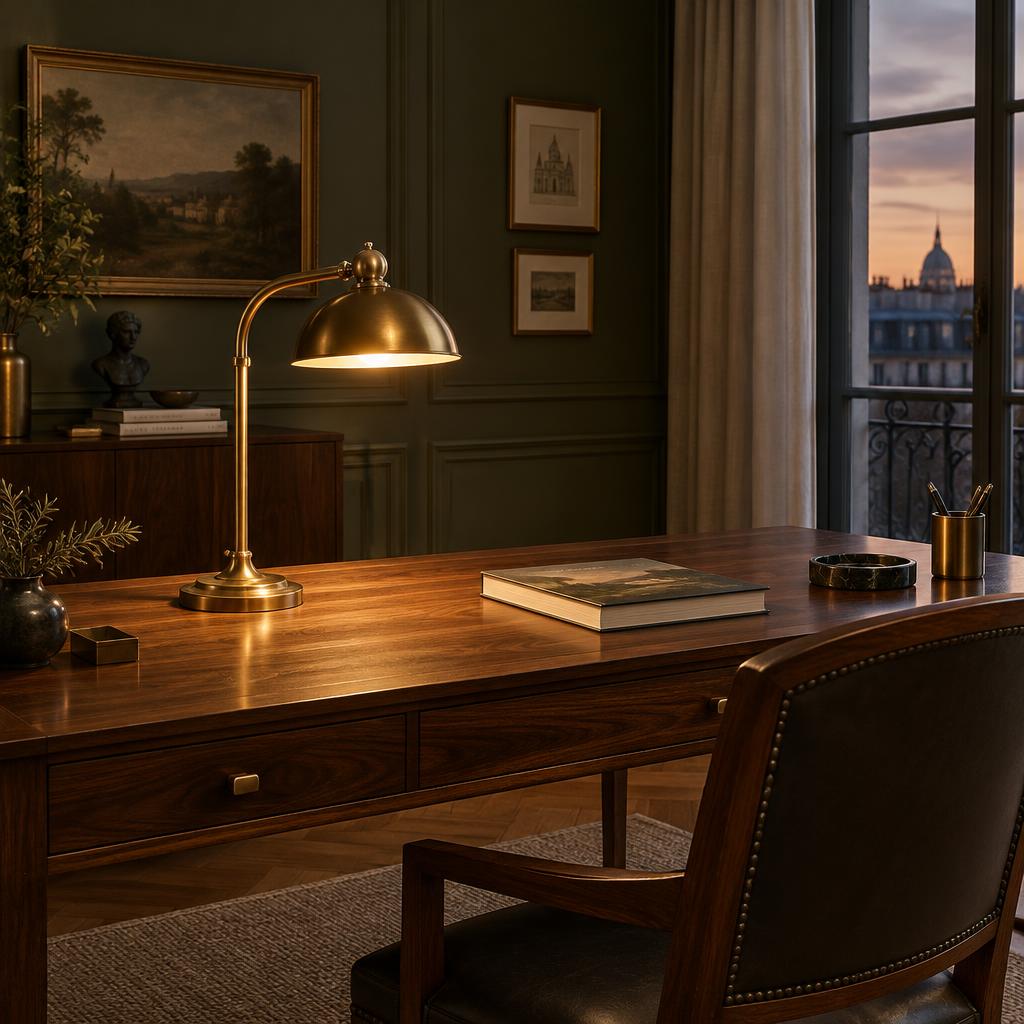 Ambiance lumineuse dans un bureau